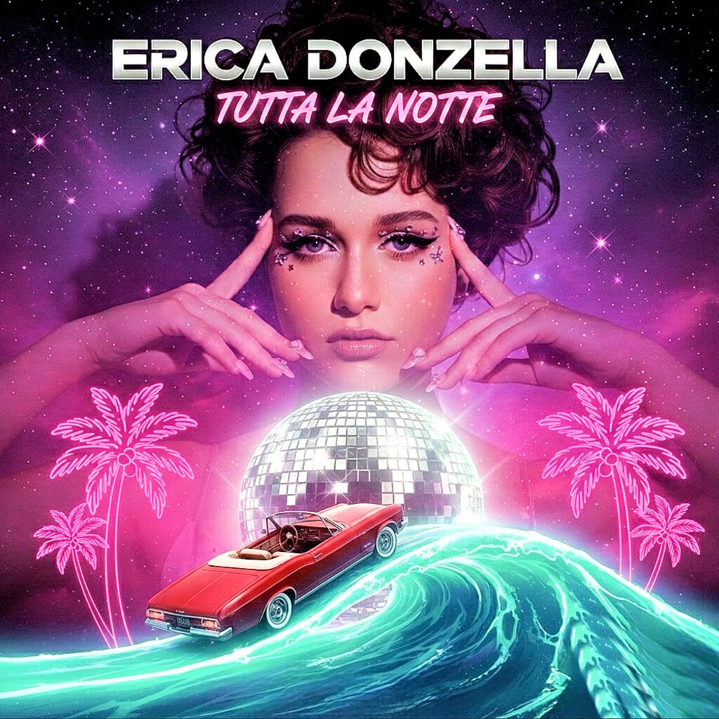 Copertina ufficiale del singolo Tutta la Notte di Erica Donzella